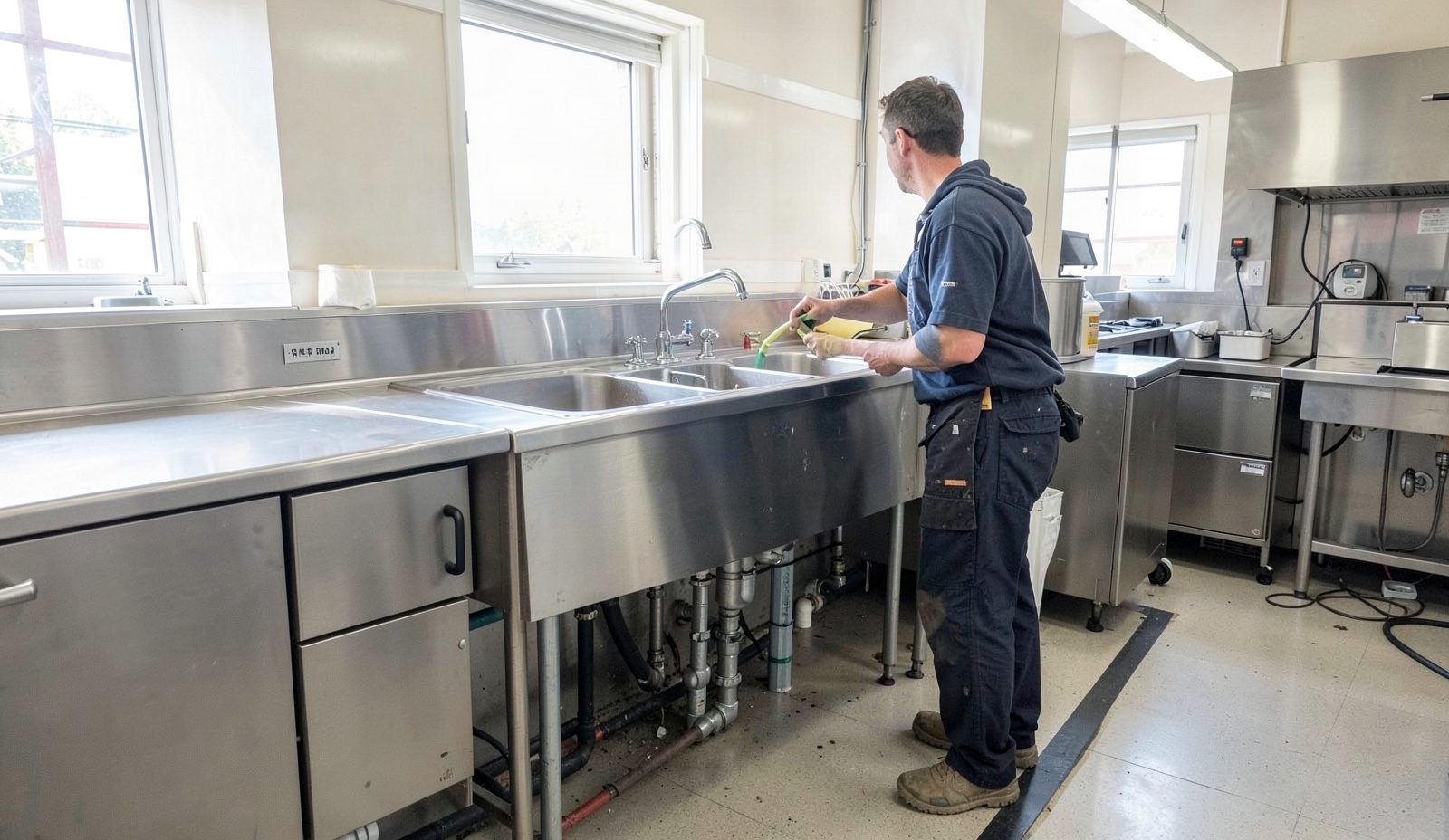 Commercial Kitchen Plumbing in Fort Worth TX 76101
