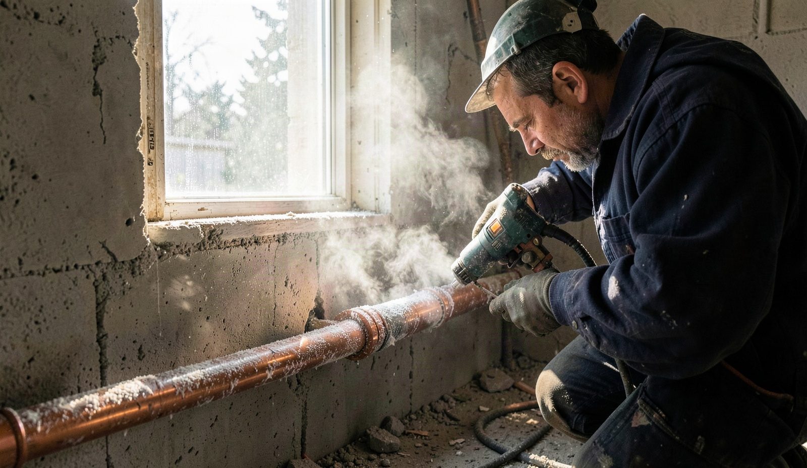Frozen Pipe Thawing and Repair in Fort Worth TX 76124