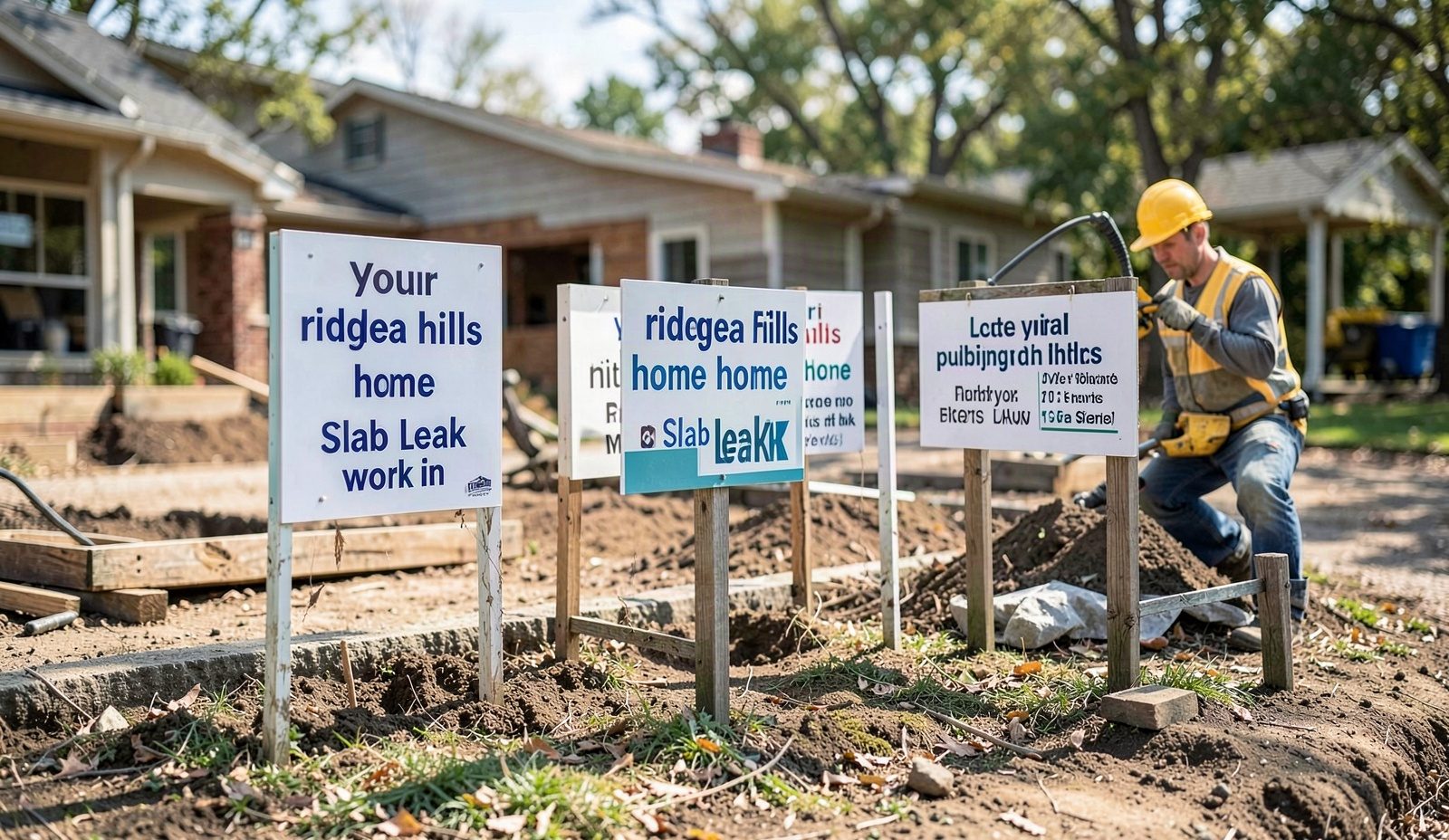 5 Signs Your Ridglea Hills Home Has a Slab Leak
