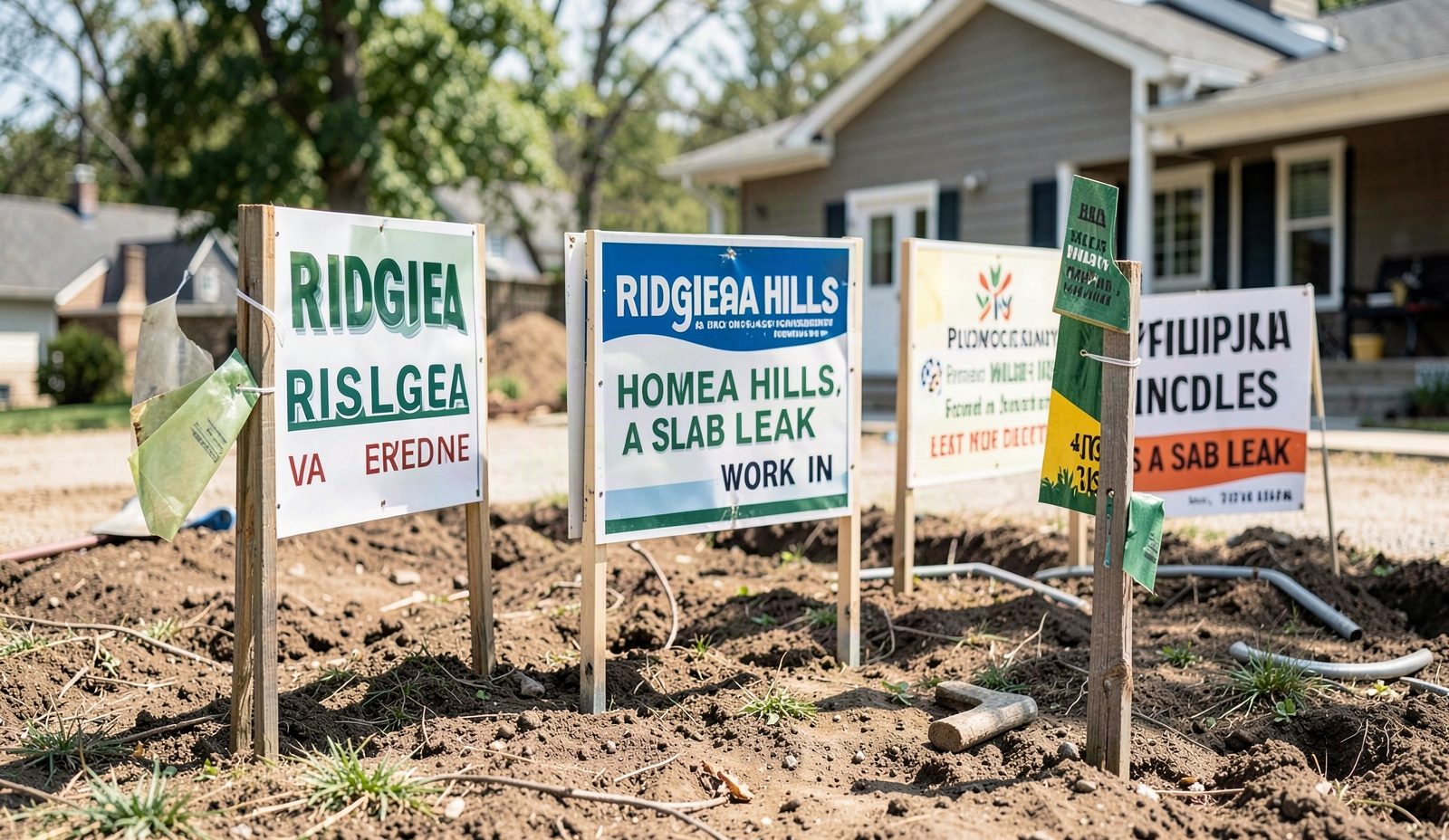 5 Signs Your Ridglea Hills Home Has a Slab Leak